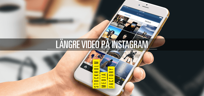 Instagram lanserar 60sek video