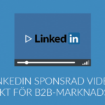 LinkedIn introducerar sponsrad video
