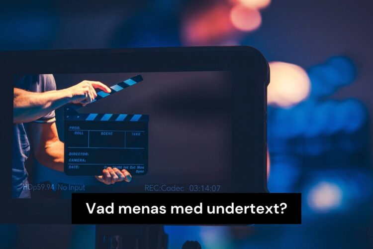Undertext är en skriftlig återgivning av det talade innehållet i en video, antingen på originalspråket eller översatt, som visas synkroniserat med ljudet.